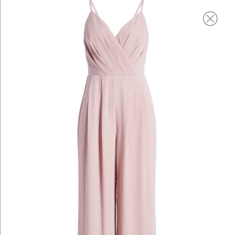 Lulus call for me faux wrap jumpsuit.